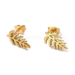 Pendientes de acero inoxidable 304 para mujer&nbsp;EJEW-D053-01G-05