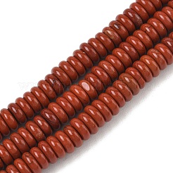 Los abalorios rojos jaspe hebras naturales&nbsp;GG-CBAC08A-A05-01