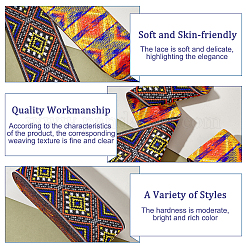 Garniture en polyester de style national&nbsp;OCOR-WH0074-14