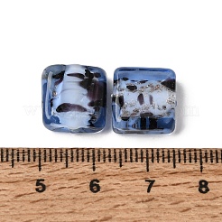 Perles vernissées de sable d'or manuelles &nbsp;LA-CBAC6A6-02