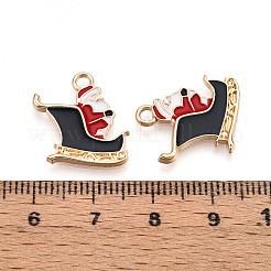 Pendenti placcati oro della lega dello smalto&nbsp;ENAM-T009-88-RS
