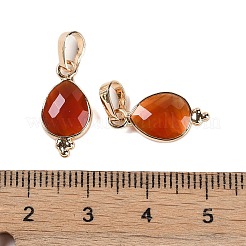 Natürlicher roter Achat (gefärbt und erhitzt)&nbsp;KK-L218-004G-07