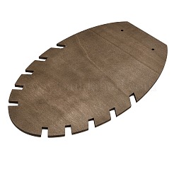 Schmuckständer mit blattförmigem Anhänger aus MDF und Eisen&nbsp;NDIS-G008-02A-01