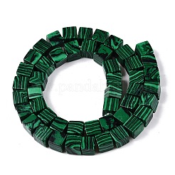 Synthetik Malachit Perlen Stränge&nbsp;G-T139-8x8-39
