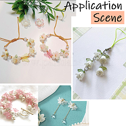 Kit fai da te per realizzare gioielli con foglie e fiori&nbsp;DIY-SC0031-76