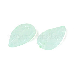 Pendentifs en acrylique imitation jade&nbsp;OACR-T030-27B