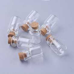 Mini süße kleine Glas Glasflaschen&nbsp;X-AJEW-H004-5