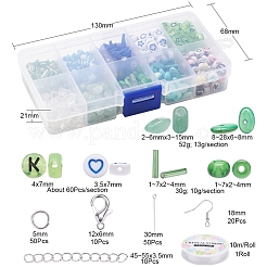 Kit per la creazione di gioielli fai da te perline in pietra naturale&nbsp;DIY-YW0004-70A