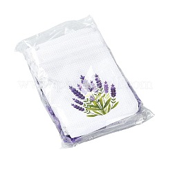 10 Stück 2-farbige Jutebeutel mit Kordelzug als Geschenk&nbsp;FB-FSF73B-01A