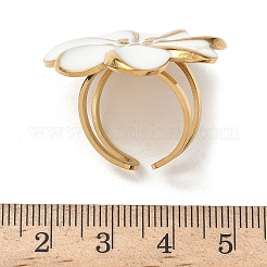 Anelli polsini aperti in acciaio inossidabile 304&nbsp;RJEW-A086-01G
