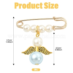 Broche de imperdible de hierro&nbsp;JEWB-FS00002