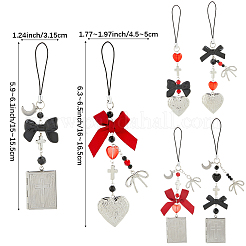 DIY-Set zum Basteln von Handybändern mit Schleife&nbsp;DIY-SC0031-06