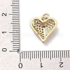Crémaillère en laiton avec pendentifs en zircone cubique&nbsp;KK-Q017-25G