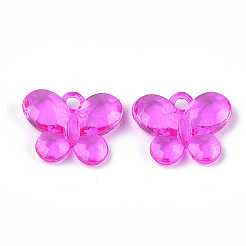 Pendentifs en acrylique transparent &nbsp;TACR-T005-08