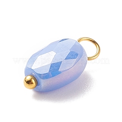 Pendentifs en verre plaquent&nbsp;PALLOY-JF01541-04
