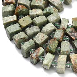 Natürlichen grünen Opal Perlen Stränge&nbsp;G-L642-H03-01
