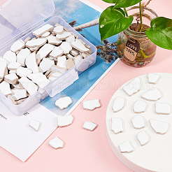 Porzellan Mosaikfliesen&nbsp;AJEW-PH0001-05-WH