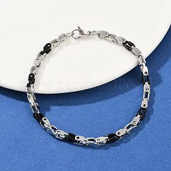 201 Gliederkettenarmbänder aus Edelstahl für Männer und Frauen&nbsp;BJEW-B143-03PB