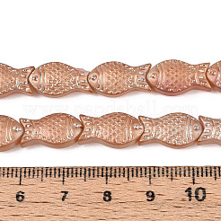 Perles en verre dépoli &nbsp;GLAA-T023-40C-05