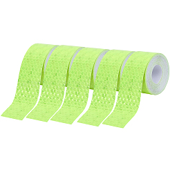 5 rotolo di striscia adesiva riflettente per auto in PVC e PET Aumo-Mate&nbsp;AJEW-SP0002-17