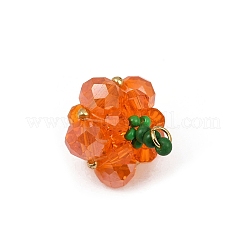 Anhänger aus Glasperlen mit Halloween-Motiv&nbsp;PALLOY-MZ00775-01