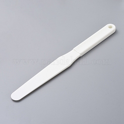 Couteau grattoir en plastique pour peinture à l'huile&nbsp;AJEW-WH0104-38E