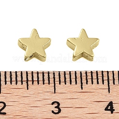 Cremagliera perle di ottone di placcatura&nbsp;KK-C056-08A-G