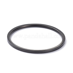 Bague dôme uni poli 1mm pour fille femme&nbsp;RJEW-C012-02B-EB