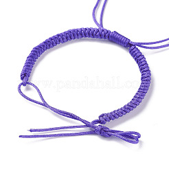 Fabrication de bracelet tressé en nylon 2pcs&nbsp;BJEW-JB07525-04