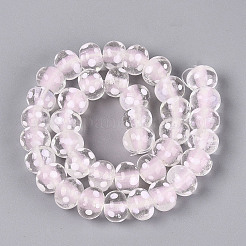 Chapelets de perles vernissées manuelles&nbsp;LAMP-N037-05G