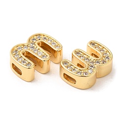 Perline zirconi micro pave  in ottone&nbsp;ZIRC-Q202-17G