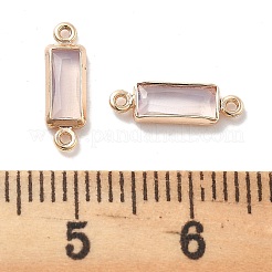 Messing-Pflasterglas-Verbindungsanhänger&nbsp;KK-M102-50G-02