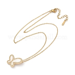 Colgante de latón micro pavé colgante de circonio cúbico&nbsp;NJEW-C076-11G