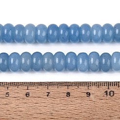 Chapelets de perles de jade blanche naturelle&nbsp;G-Q613-01F-10