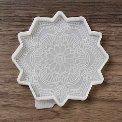 Mandala-Blumen-Tassenmatten-Silikonformen&nbsp;SIMO-H144-01B