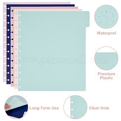 2 set di fogli divisori per indici di quaderni rilegati a dischi in plastica&nbsp;OFST-AN0001-01