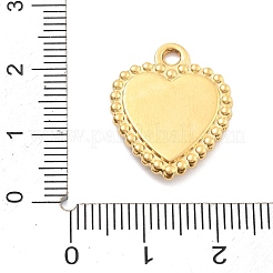 Ciondoli in strass in acciaio inossidabile 304&nbsp;STAS-R155-035B-G