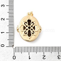 Natürlichen Tigerauge Anhänger&nbsp;KK-G553-15G