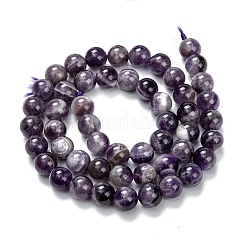 Chapelets de perles en améthyste naturelle&nbsp;LS-G-S030-7.5mm