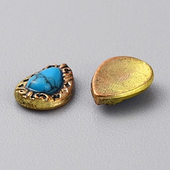 Cabochon in lega di zinco&nbsp;MRMJ-WH0320-05D-01