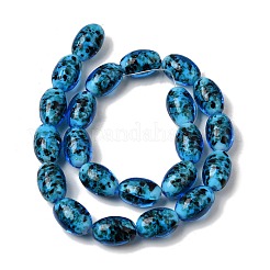 Perles vernissées de sable d'or manuelles &nbsp;LA-CBAC6A6-01