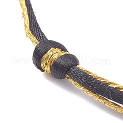Fabrication de bracelets multibrins en fil de nylon réglable&nbsp;AJEW-JB00916-06
