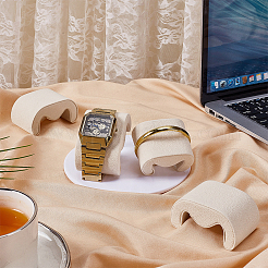 Coussins de présentation de montres/bracelets en velours&nbsp;ODIS-WH0043-201A