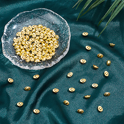100 pz lingotti in lega di zinco/barre d'oro decorazioni per esposizione&nbsp;DJEW-SP0001-30