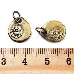 Messing Anhänger & Charms&nbsp;KK-S377-02AB