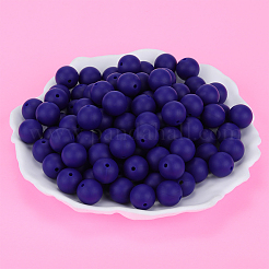 Perline focali rotonde in silicone&nbsp;SI-JX0046A-02