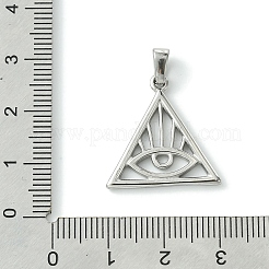 Pendentifs en acier inoxydable 304 anti-ternissement&nbsp;STAS-L275-08P