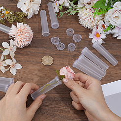 50 tube à eau floral en plastique pour compositions florales ({1} pièce).&nbsp;AJEW-GF0014-22