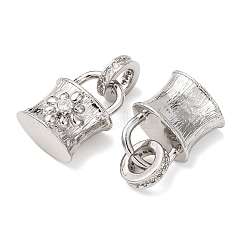 Pendentifs avec zircon cubiques à micro-pavés en laiton&nbsp;KK-A279-23P