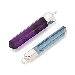 Natürliche Quarzkristall spitze Anhänger&nbsp;G-P253-03S-08